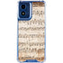 Antique Notes Moto G 5G (2024) Clear Case